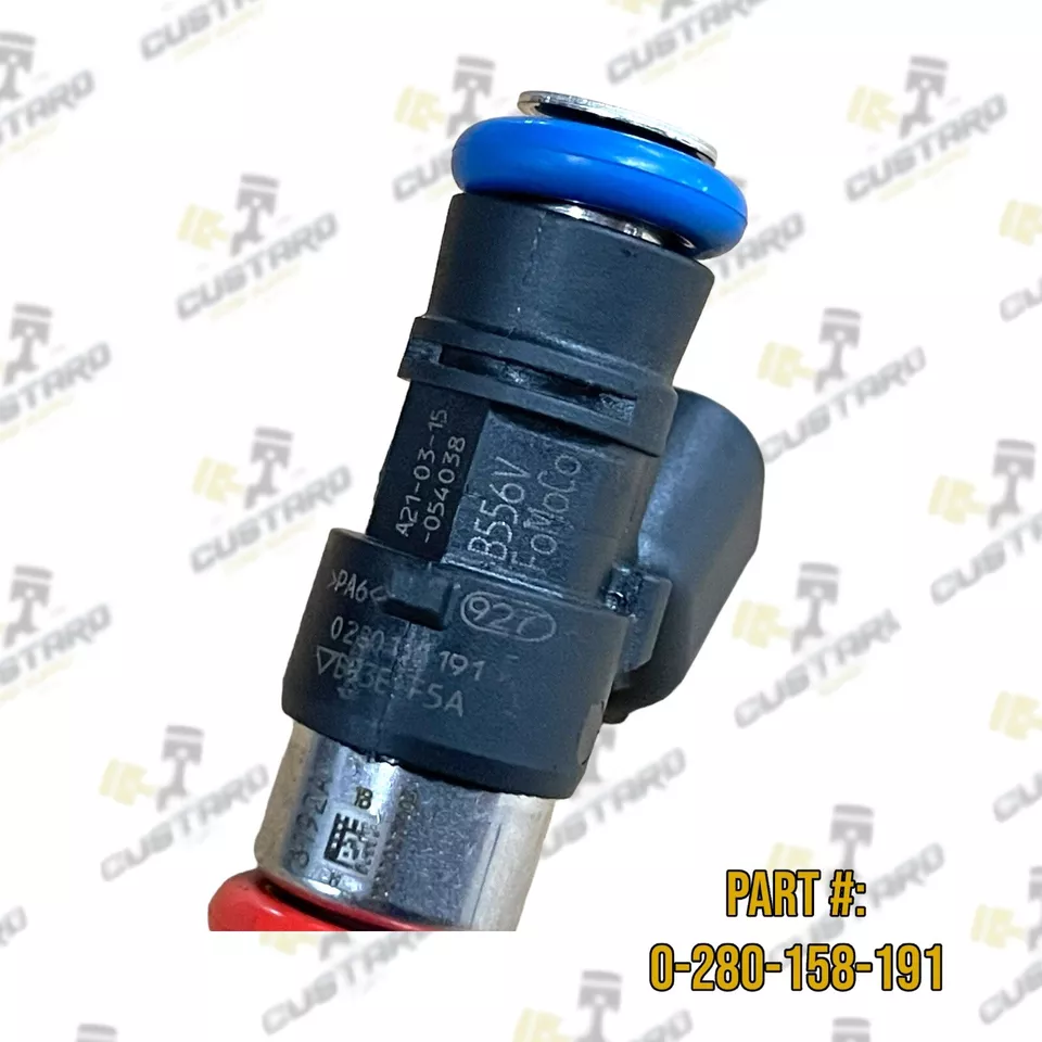 Genuine Original OEM Ford 6x Fuel Injectors Bosch 0280158191 2011 - 2017 3.5 / 3.7L