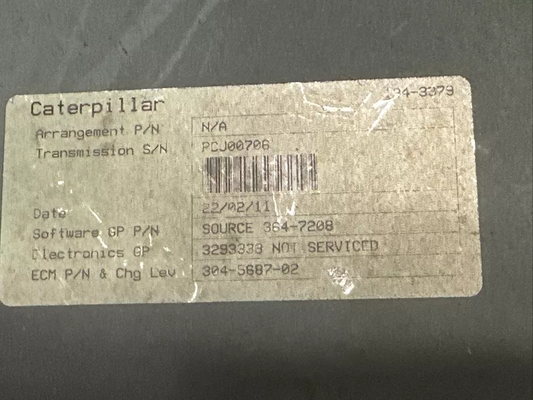 CATERPILLAR ENGINE CONTROL MODULE ECM  304-5687-02