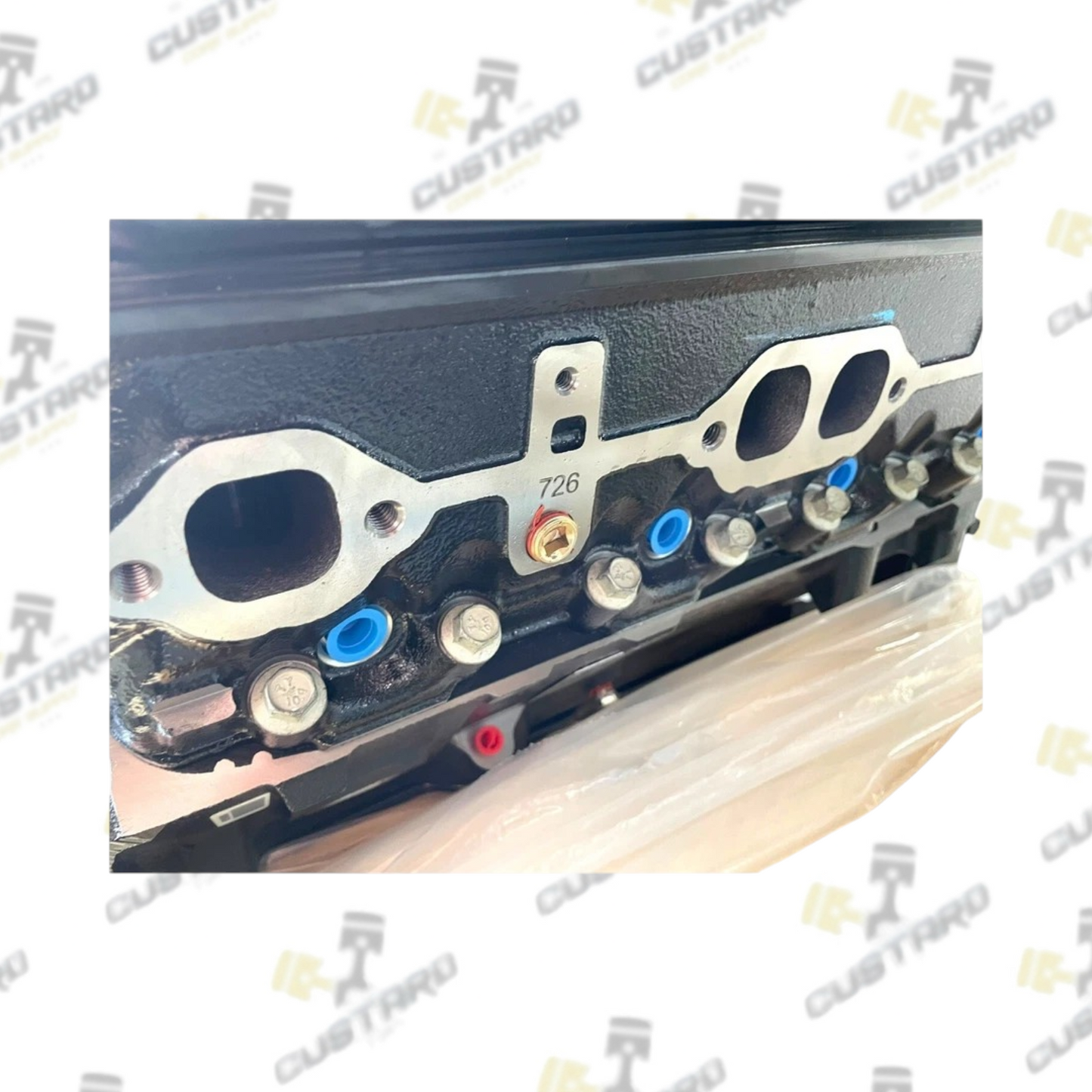 Reman Mercruiser 5.7L 350 Vortec Marine Longblock Engine