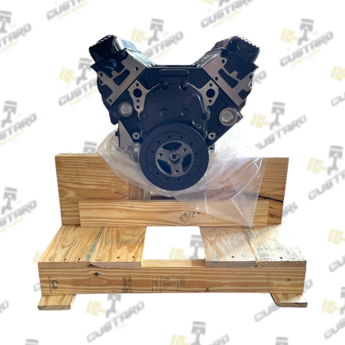 Reman Mercruiser 5.7L 350 Vortec Marine Longblock Engine