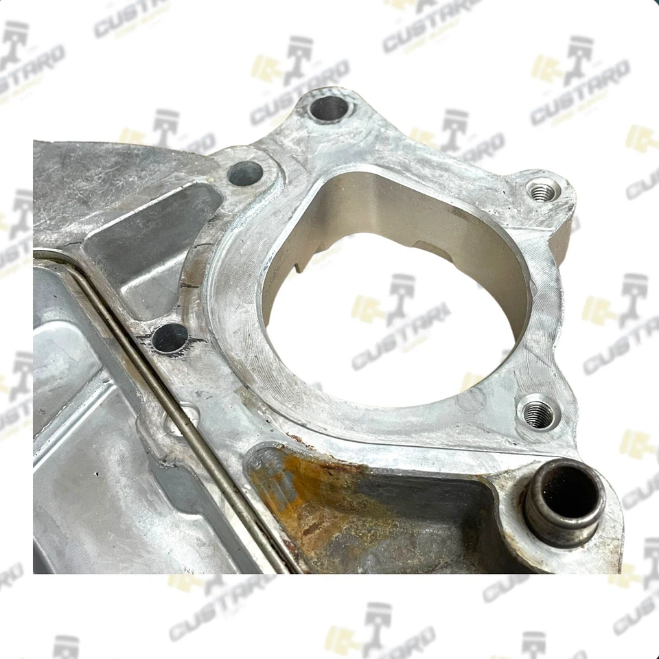 2008-2010 Ford 6.4L Powerstroke Diesel Adaptor Flywheel Housing 1875234C91 Painted