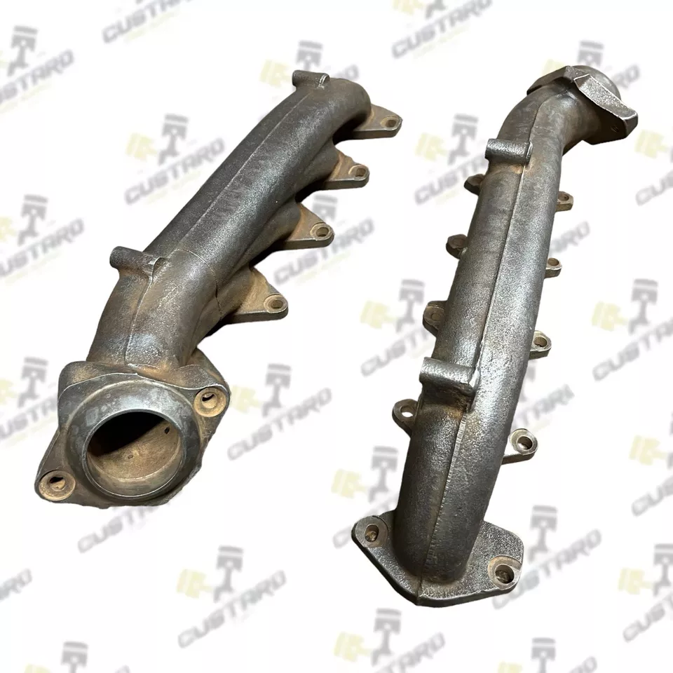 Genuine Ford 6.8L V10 Exhaust Manifold Driver & Passenger Side Set Pair New OEM