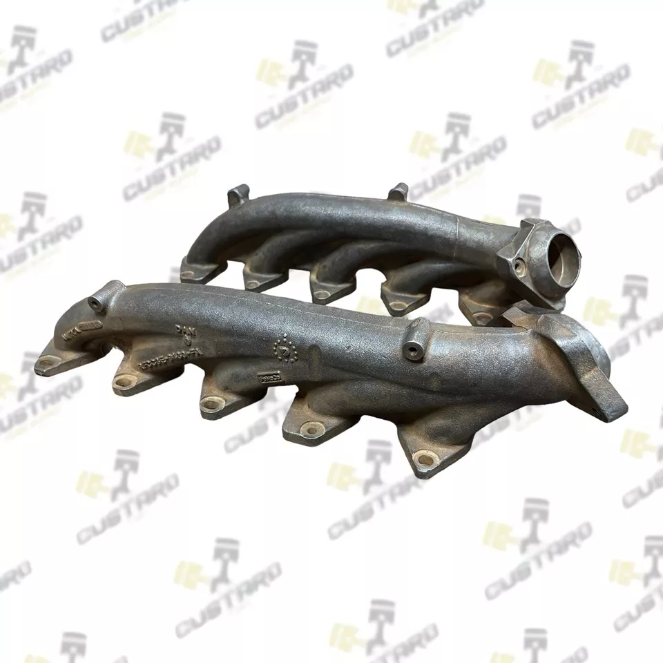 Genuine Ford 6.8L V10 Exhaust Manifold Driver & Passenger Side Set Pair New OEM