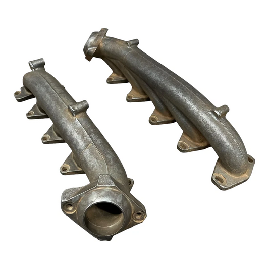 Genuine Ford 6.8L V10 Exhaust Manifold Driver & Passenger Side Set Pair New OEM