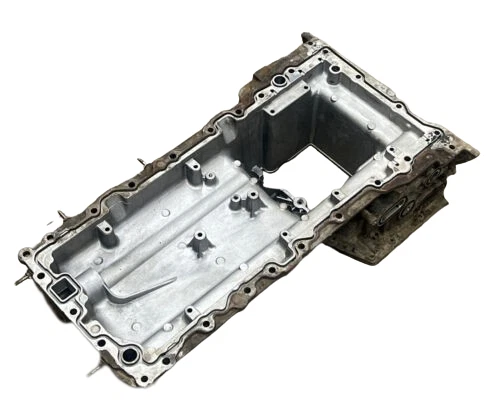 6.7 6.7L Ford Powerstroke Upper Engine Bare Oil Pan BC3Q-6676-ED BC3Q-6676-EE