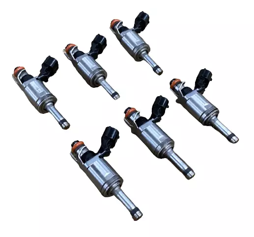 NEW Genuine Ford Fuel Injectors SET OF 6 3.5L EcoBoost Turbo OEM BL3Z9F593B BL3E-HB