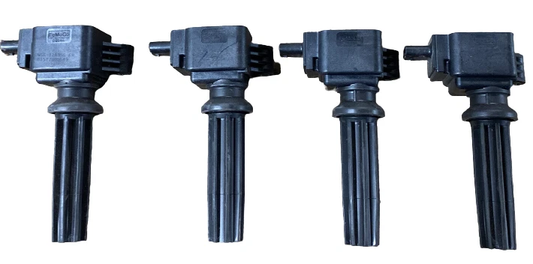 Set of 4 2013-2018 Ford Focus ST OEM Spark Plug Ignition Coil