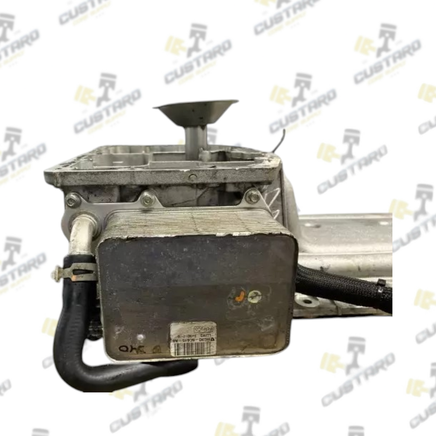 6.7L Powerstroke Upper Oil Pan USED P/N DC3Q-6676-AB