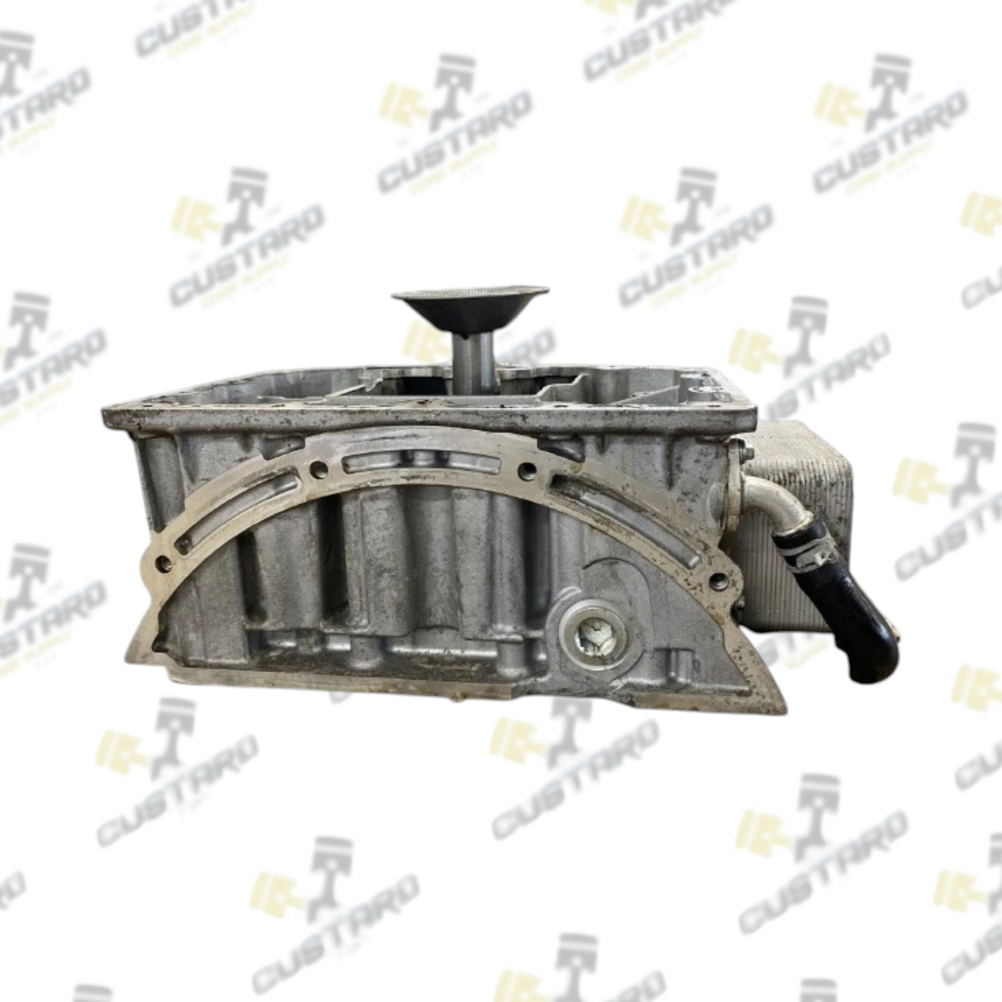 6.7L Powerstroke Upper Oil Pan USED P/N DC3Q-6676-AB