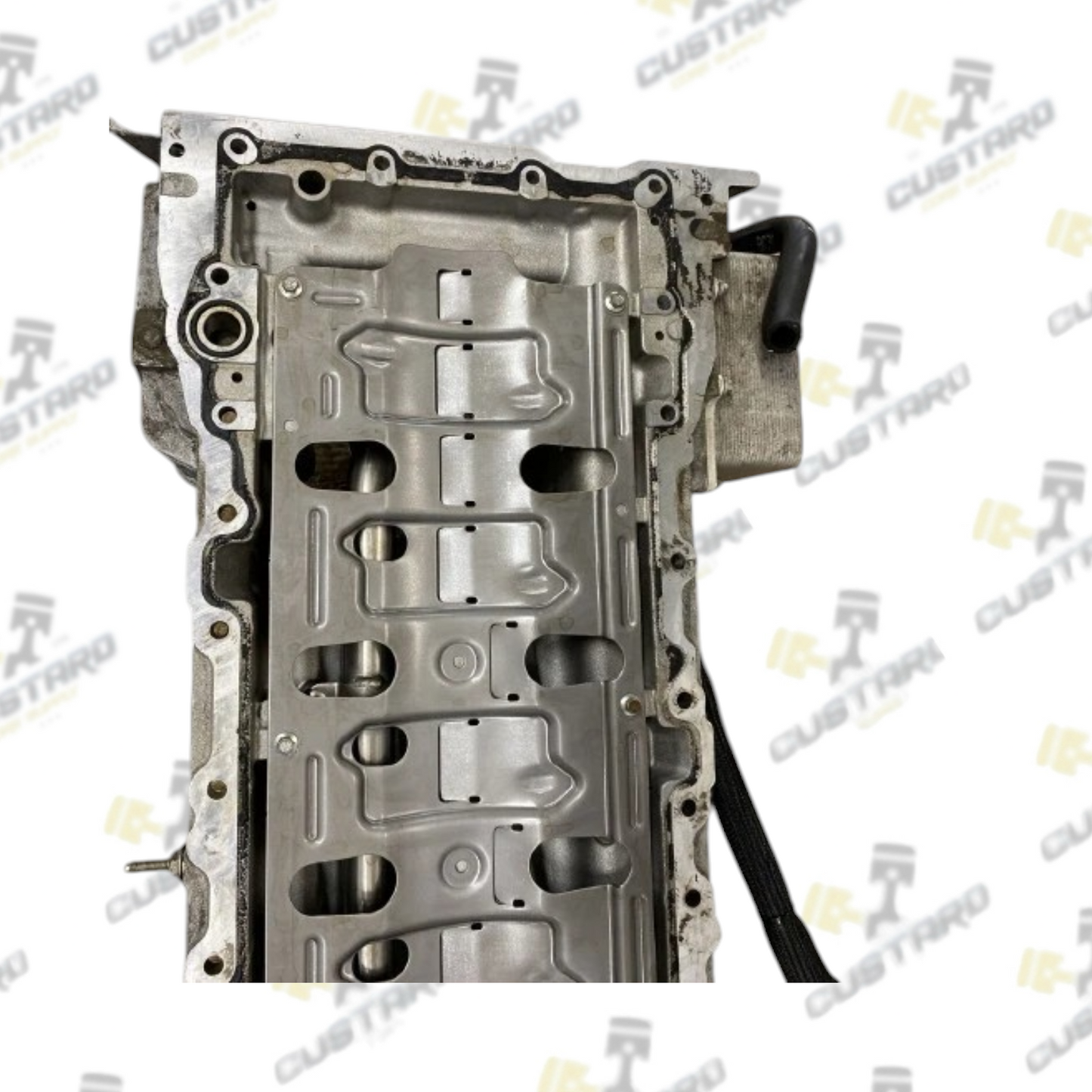 6.7L Powerstroke Upper Oil Pan USED P/N DC3Q-6676-AB