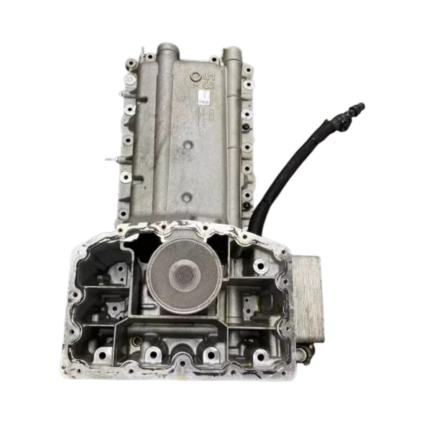 6.7L Powerstroke Upper Oil Pan USED P/N DC3Q-6676-AB