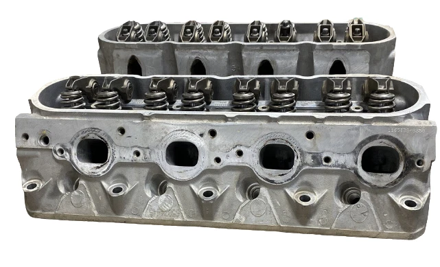 Set of 2 GM LS2 LS6 Gen III Gen Cylinder Head 243 w/ Rocker Arms OEM