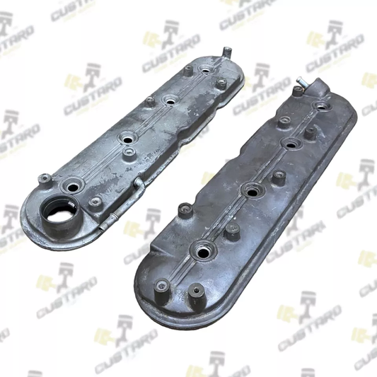Valve Covers Pair Set Of 2 4.8L 5.3L 6.0L LS V8 OEM Aluminum 12570696 12570697