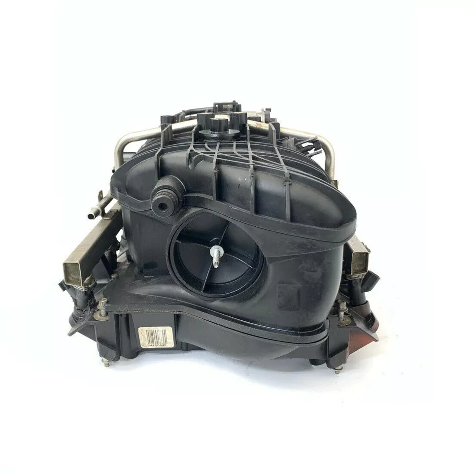 Genuine GM 6.0L 6.2L Intake Manifold Square Port w/ Fuel Rails & Injectors & Throttle Body