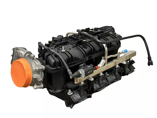 NEW Genuine GM 6.0L 6.2L Intake Manifold Square Port w/ Fuel Rails & Injectors & Throttle Body