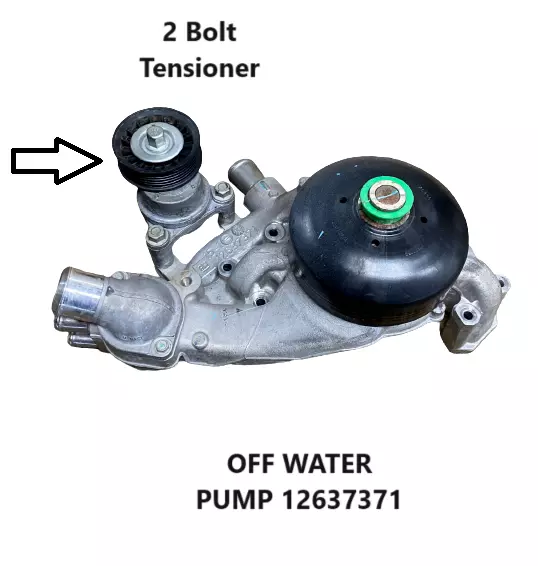 OEM GM 12609719 Belt Tensioner 09-17 General Motors V8 Trucks 4.8L, 5.3L, 6.0L
