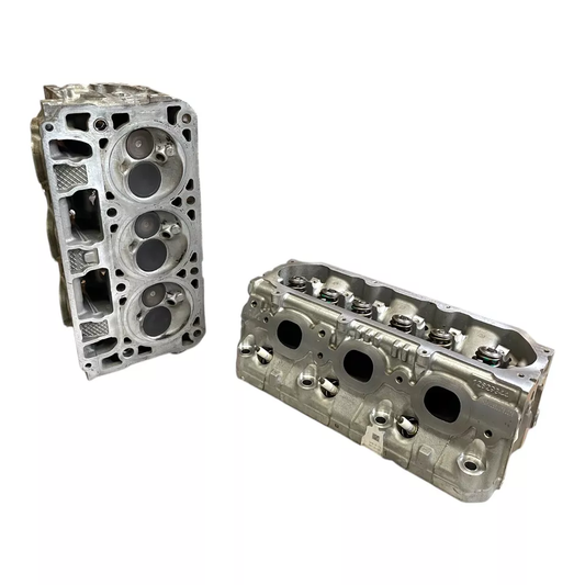 Set of 2 GM Chevrolet GMC 4.3L Genuine OEM Cylinder Head Assembly  14 - 22 12629344