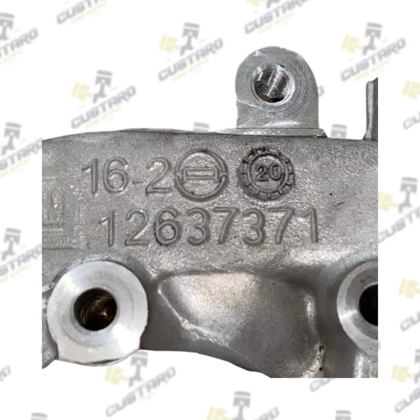 GM 12637371 Bomba de agua del motor Chevrolet Silverado GMC Sierra. Años 2007-2019.