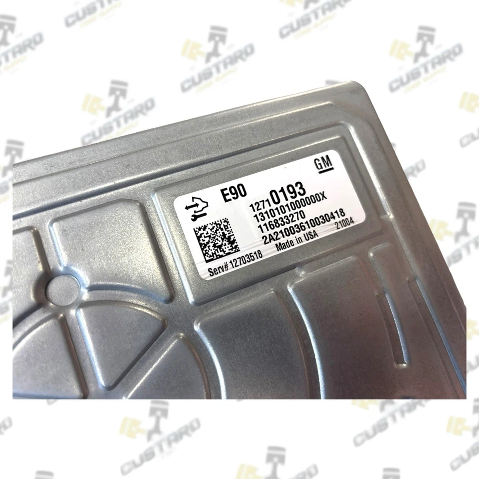 GM Chevrolet GMC L84 5.3L V8 Genuine OEM E90 ECM | 12710193 2019 - 2022