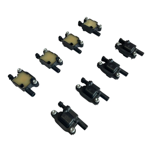 NEW GM Chevrolet LT 5.3L 6.2L Genuine OEM Ignition Coil W/ Hardware Set (8) 12713668