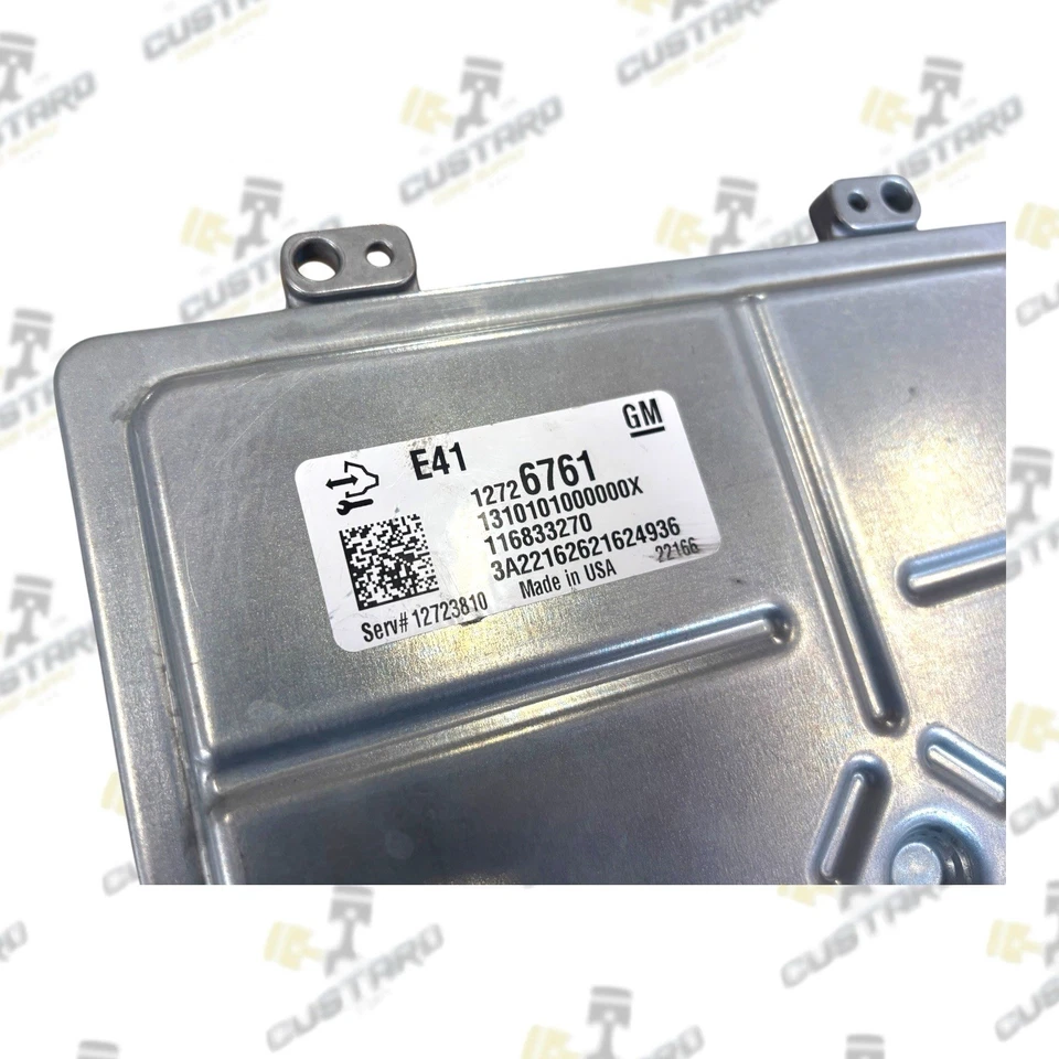 GM Chevrolet GMC L5P 6.6L Duramax Diesel Genuine OEM E41 ECM | 17 - 22 12726761