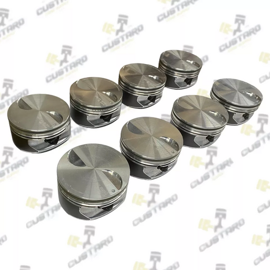 NEW Set of 8 Genuine GM 6.2L Standard Piston 19178597 (Pins Not Included)