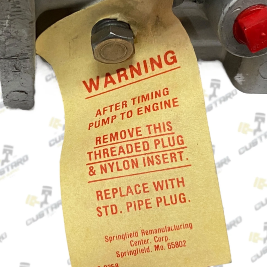 735032C92 Navistar Injector Pump Remanufactured