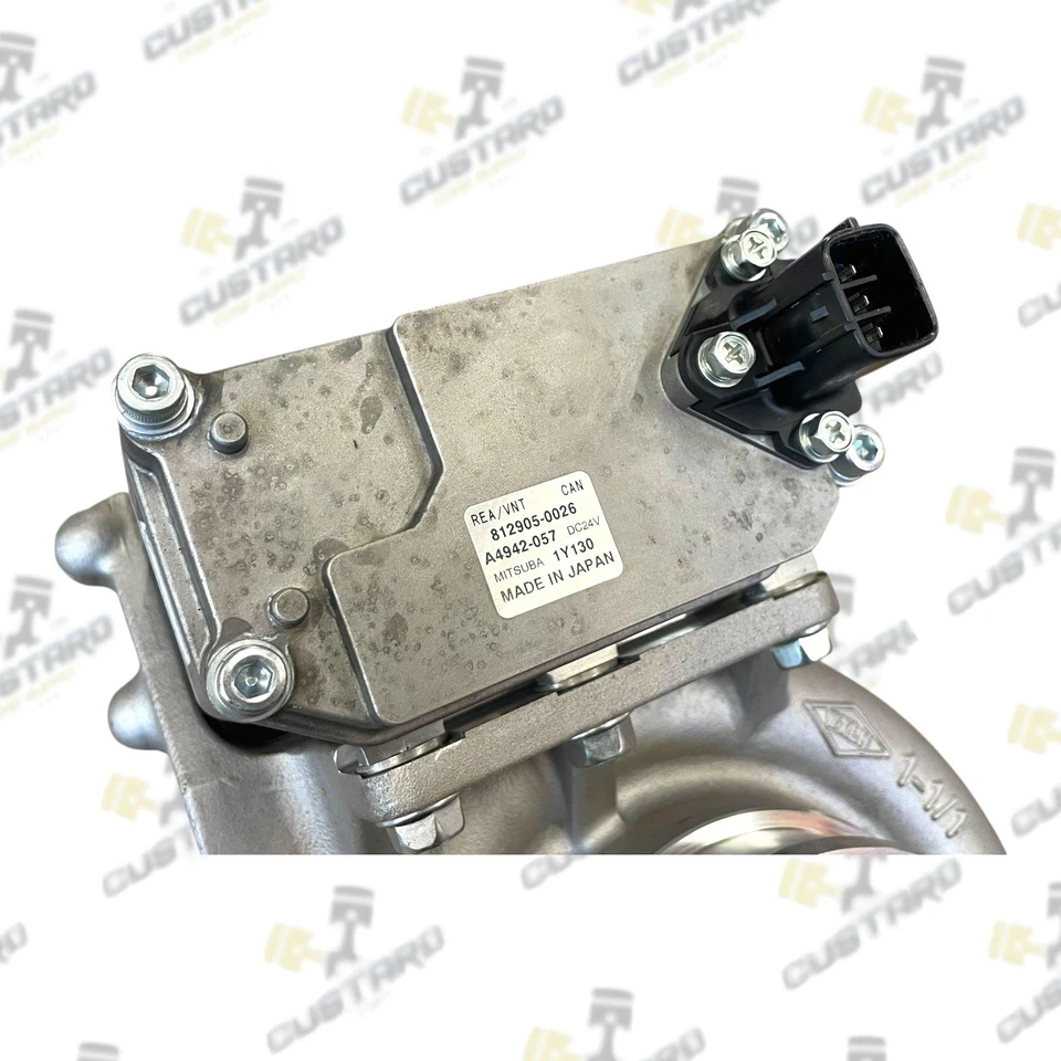 Isuzu Hitachi 6HK1 Genuine OEM Turbocharger W/ Actuator | GTA4082KLV 798389-0005
