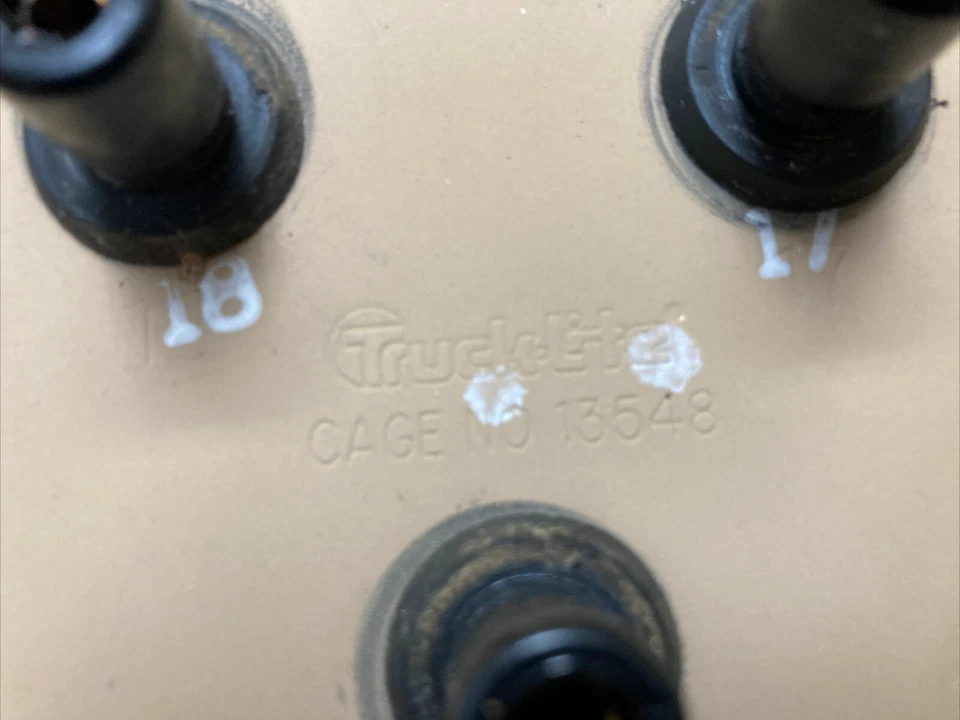 Truck-Lite 07462 Military LED Head Lamp Tan Bucket 12V Set of 2