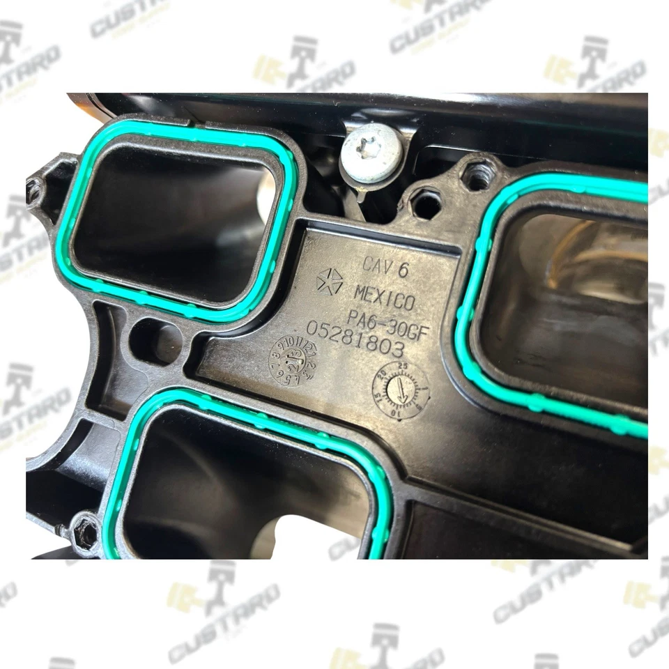Mopar Chrysler 3.6L OEM Lower Intake Manifold W/ Fuel Rail | 16 - 25 5281803AA