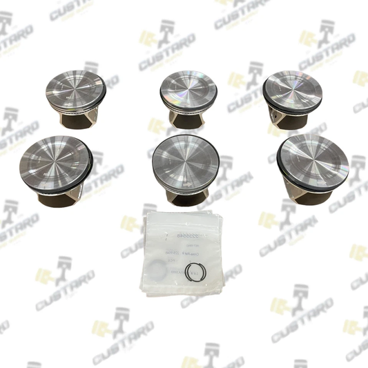 Mahle OE Mopar Chrysler 4.0L Pistons With Rings Set 2007 - 2011 2243778WR050MM