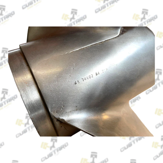 Mercury 48-74602A4 14.6” 23p 3 blade Stainless Cleaver Propeller Set