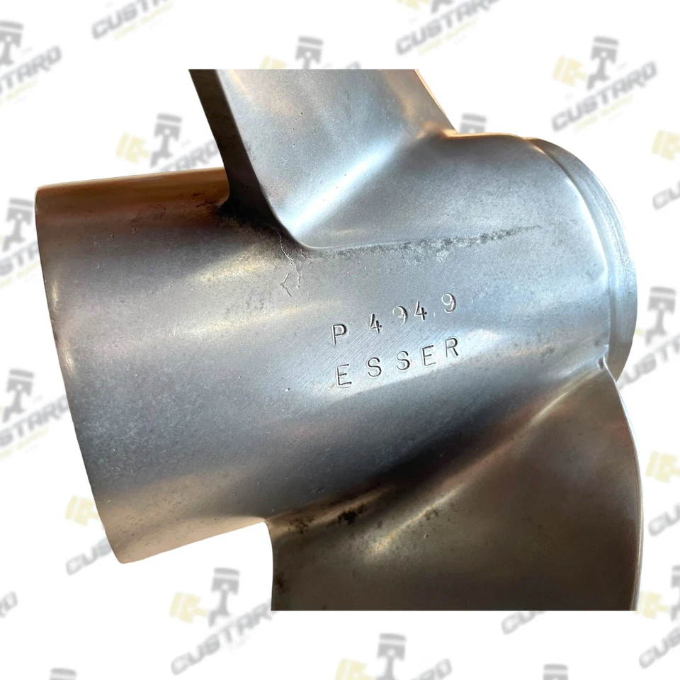 Mercury 48-74602A4 14.6” 23p 3 blade Stainless Cleaver Propeller Set