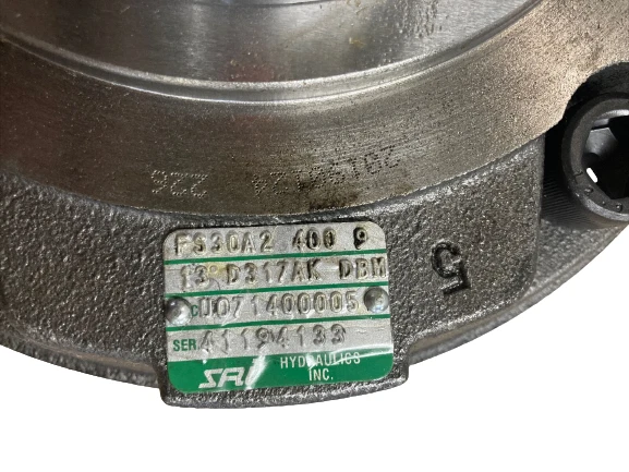 NEW SAI Hydraulics Piston Motor FS30A24009, 13 D317AKDBM, U071400005