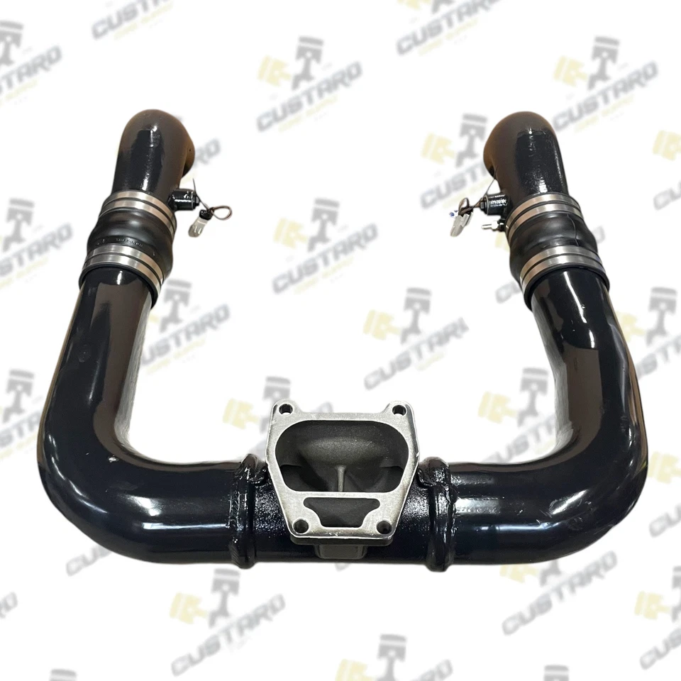 Volvo Penta Genuine OEM Exhaust Y Pipe W/ Exhaust Elbows | 22104455 22389018