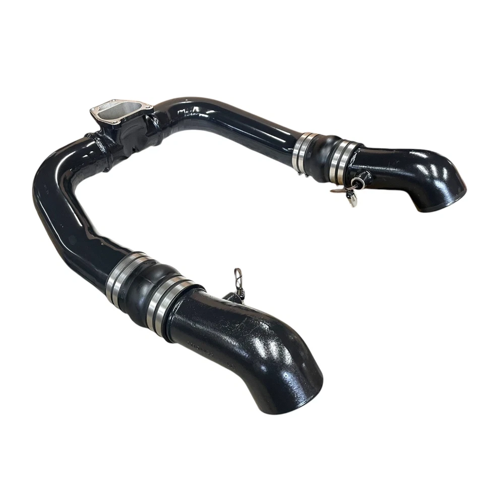 Volvo Penta Genuine OEM Exhaust Y Pipe W/ Exhaust Elbows | 22104455 22389018