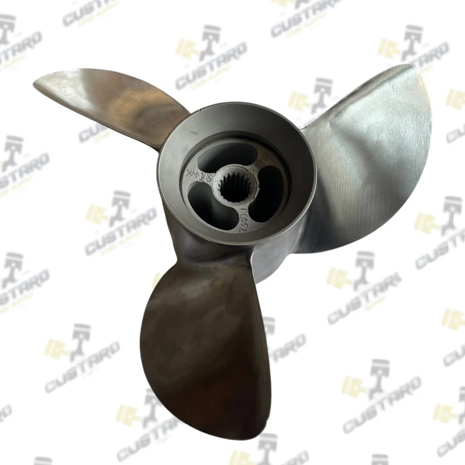 Volvo Penta OEM Duoprop F6 Refurbished Stainless Steel Rear Propeller 3851476