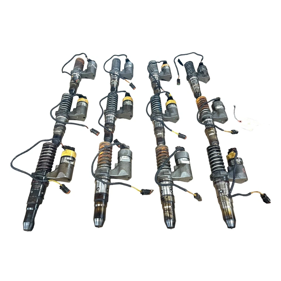 Set of 8 CAT Caterpillar Core Fuel Injector X12 for 3512C Engine 20R-1277 20R1277 CORE