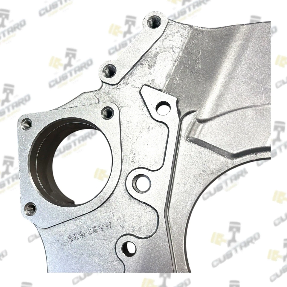Dodge Ram Cummins 2500 3500 6.7L Transmission Adapter Plate Painted | 19 - 24 5583589