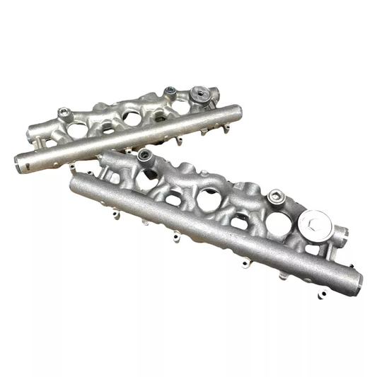 Set of 2 Ford Super Duty Powerstroke 6.0 6.0L OEM Oil Rail 1844549C2 2005 - 2008