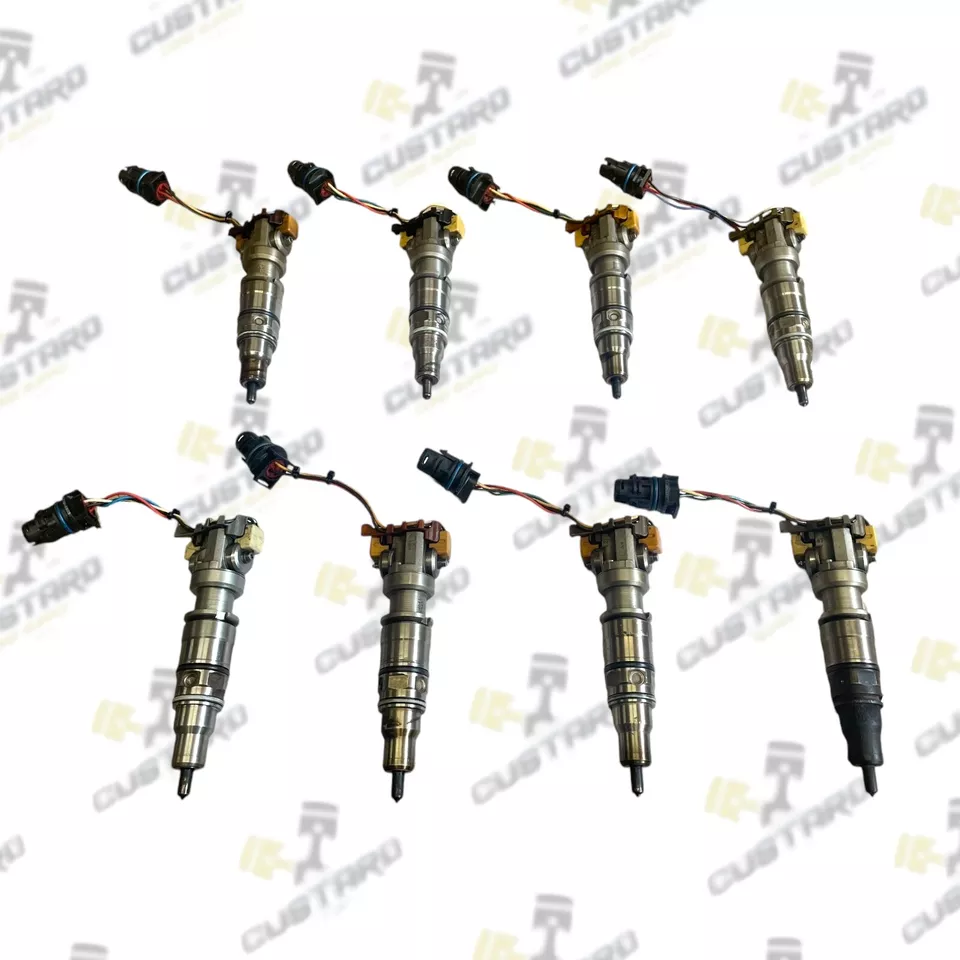 Ford Powerstroke 6.0L OEM CORE Diesel Fuel Injectors Set (8) 2003 - 2007