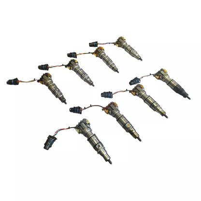Ford Powerstroke 6.0L OEM CORE Diesel Fuel Injectors Set (8) 2003 - 2007