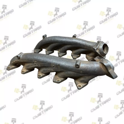 Genuine Ford 6.8L V10 Exhaust Manifold Driver & Passenger Side Set Pair New OEM