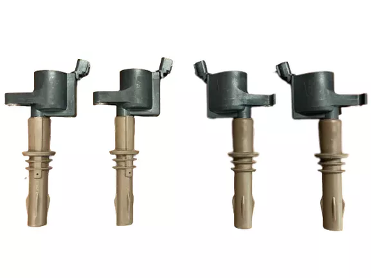 NEW Set of 4 Genuine OEM 2007 - 2018 Ford Super Duty Ignition Coil 4.6L 5.4L 6.8L V8