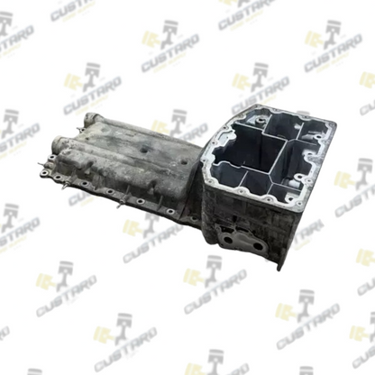 6.7 6.7L Ford Powerstroke Upper Engine Bare Oil Pan BC3Q-6676-ED BC3Q-6676-EE