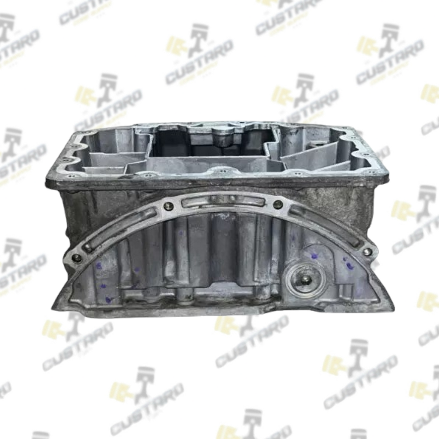 6.7 6.7L Ford Powerstroke Upper Engine Bare Oil Pan BC3Q-6676-ED BC3Q-6676-EE