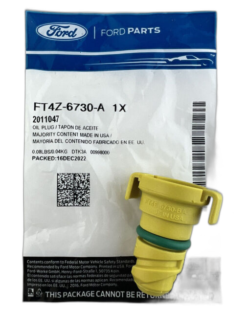 Cárter de aceite de motor Ford HL3E6U004AB para Ford F-150 2018. Años aplicables 2018.