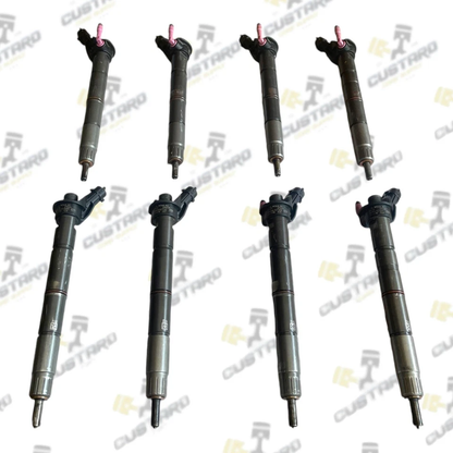 Set of 8 Ford - 6.7L Diesel Rebuildable Core Fuel Injector  LC3Q-9K546-AC