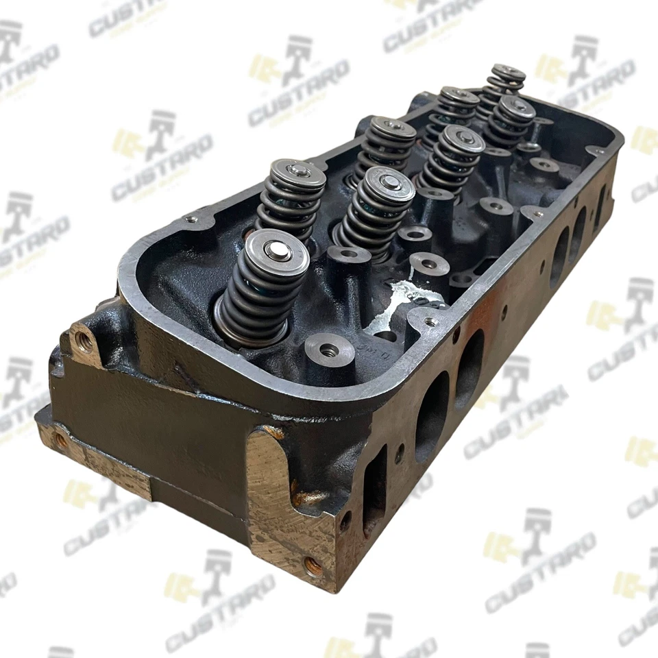 GM Gen 6 Big Block Industrial Marine 7.4L Vortec Oval Port Cylinder Heads Set of 2