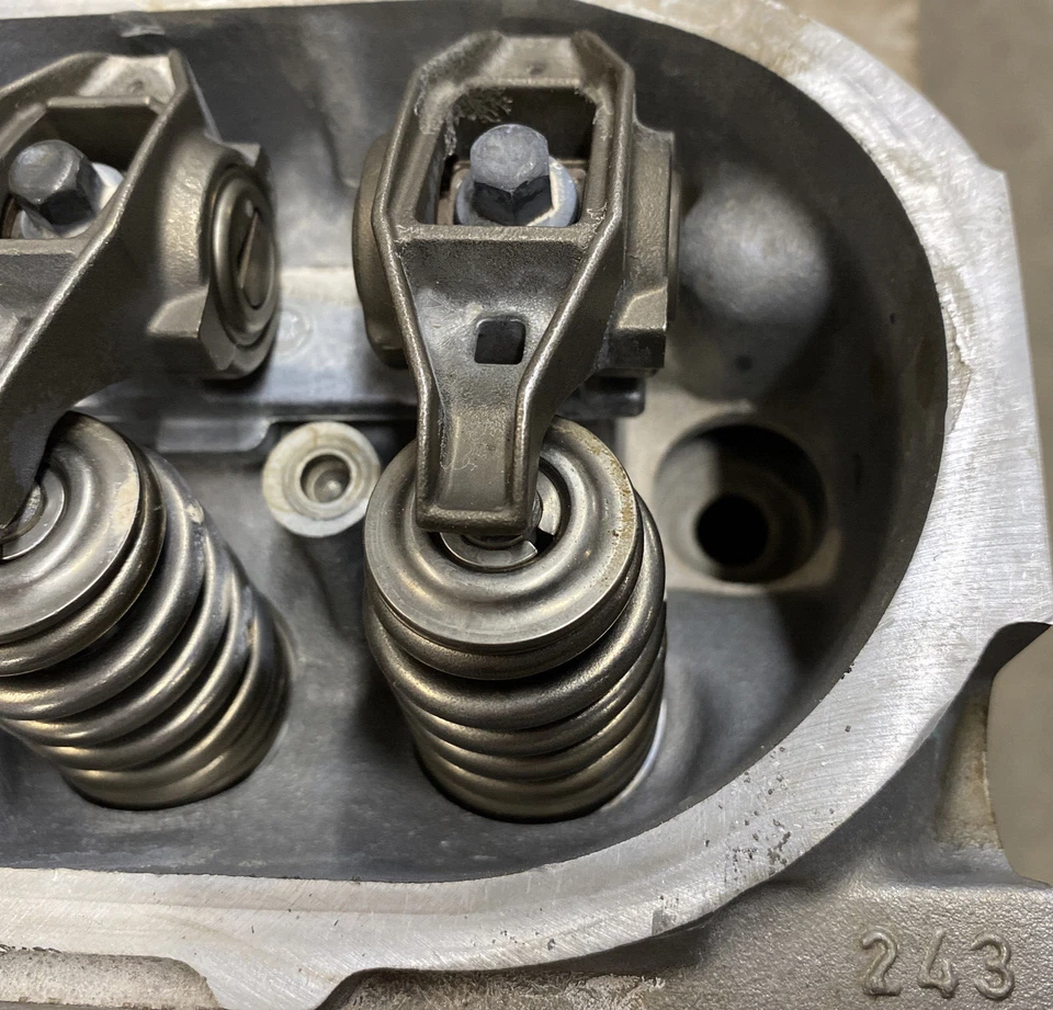 Set of 2 GM LS2 LS6 Gen III Gen Cylinder Head 243 w/ Rocker Arms OEM